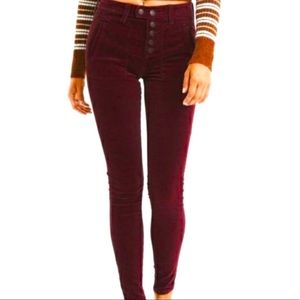 AMERICAN EAGLE CORDUROY SKINNY JEANS